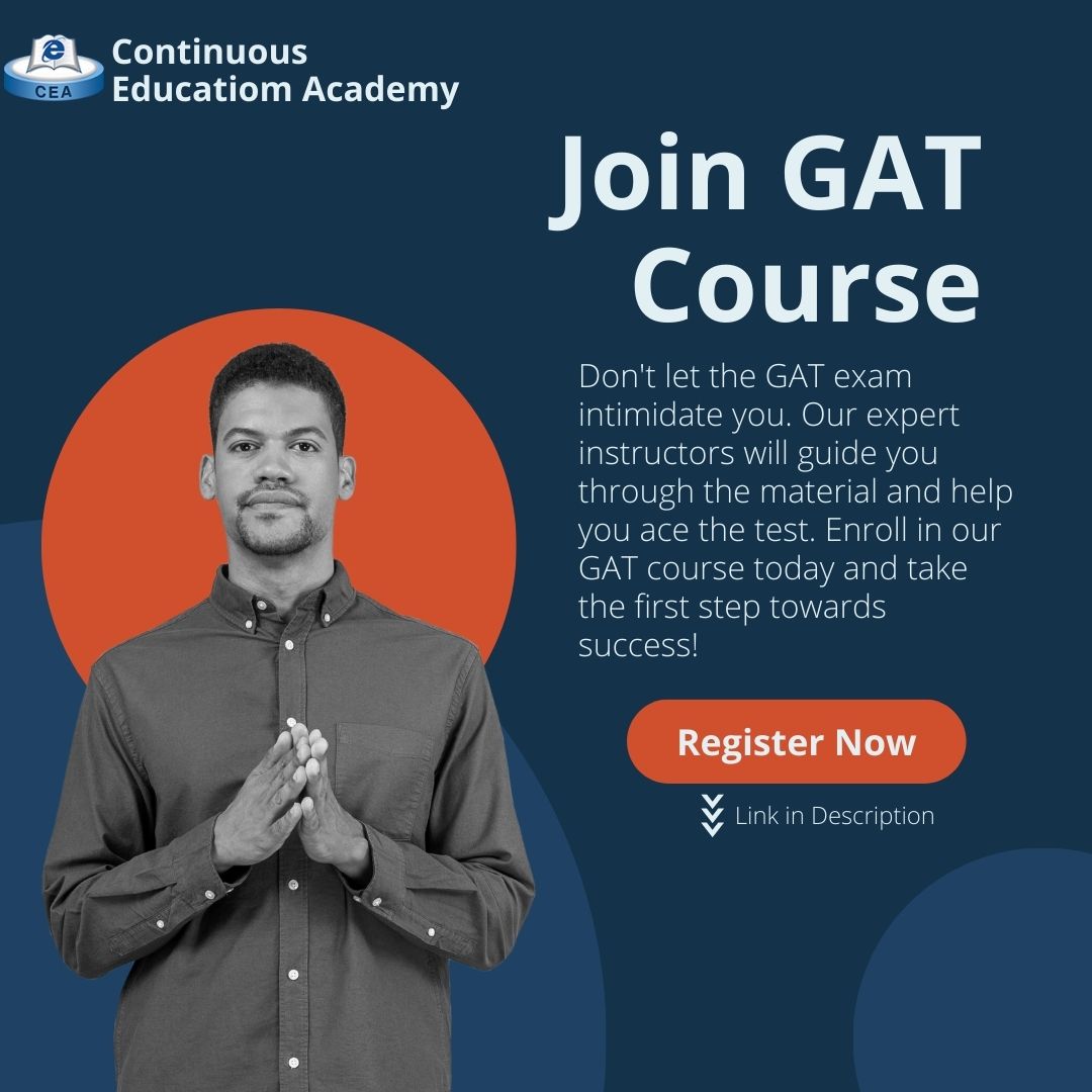 GAT Course in English | Verbal Part